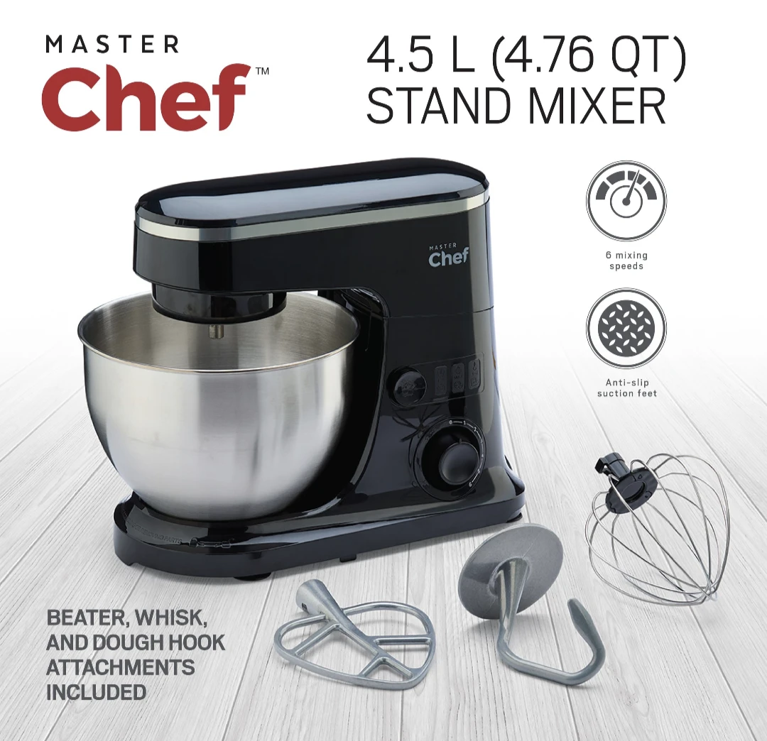 Master Chef 4.5 L Stand Mixer