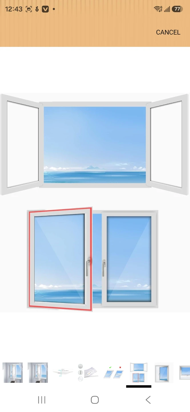 HOOMEE Universal Window Seal – New - photo 2