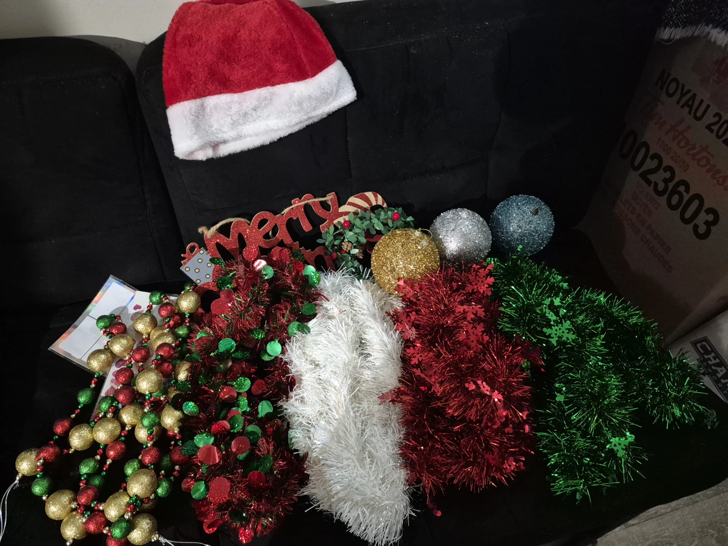 Christmas Tree and Assorted Holiday Decorations - photo 2