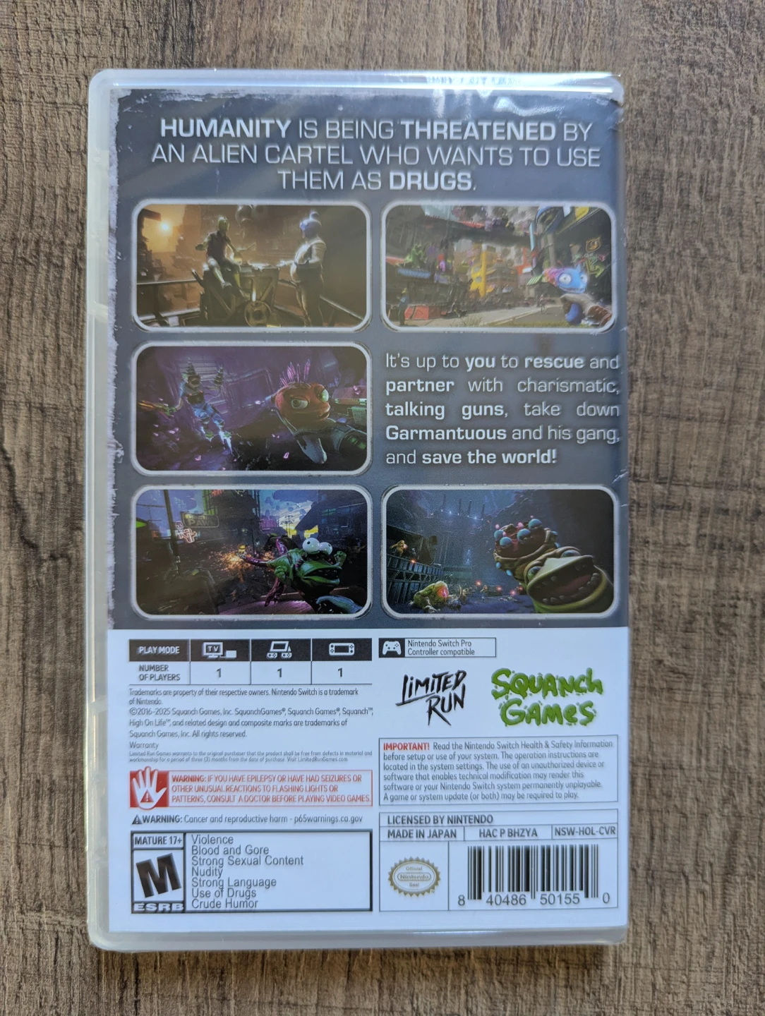 High on Life Nintendo switch game - photo 2