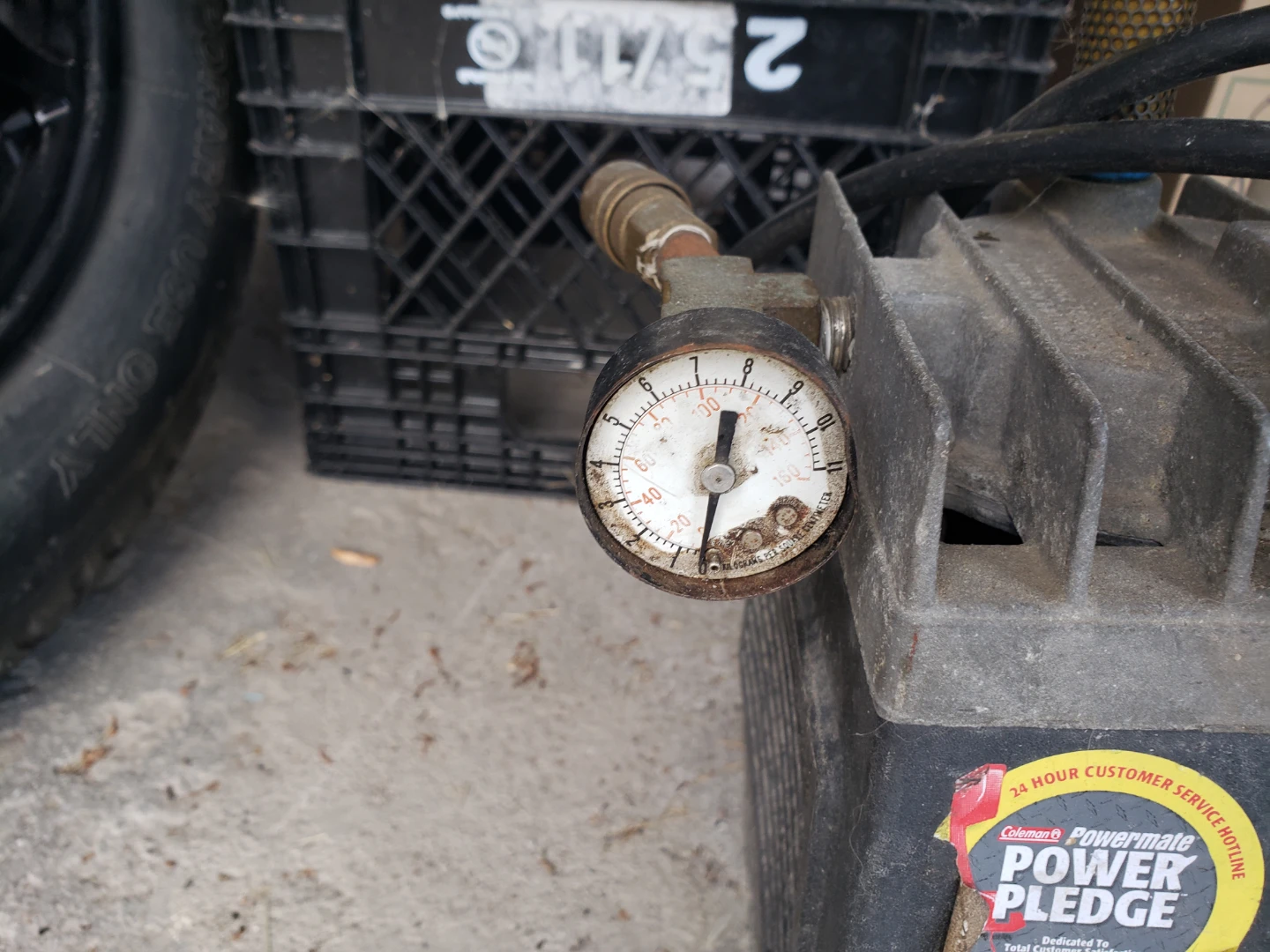 Coleman Powermate .75 HP Handyman Compressor - photo 3