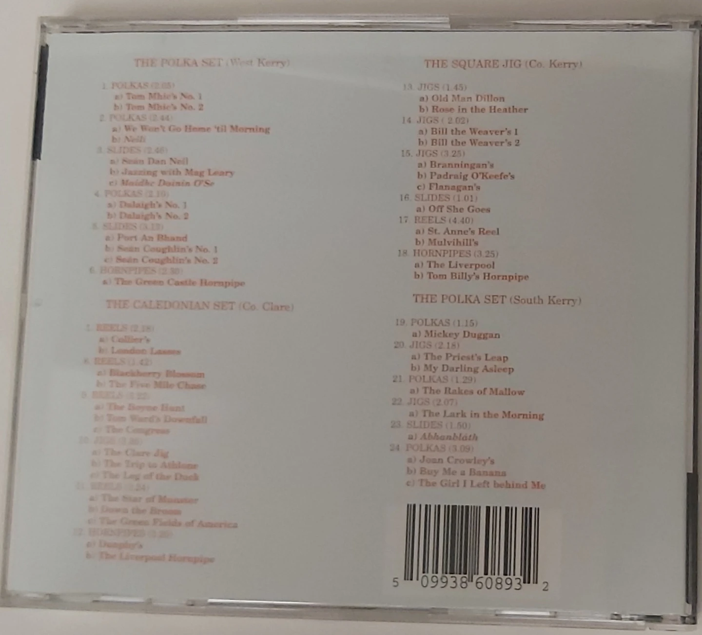 Set Dances of Ireland CD - photo 2