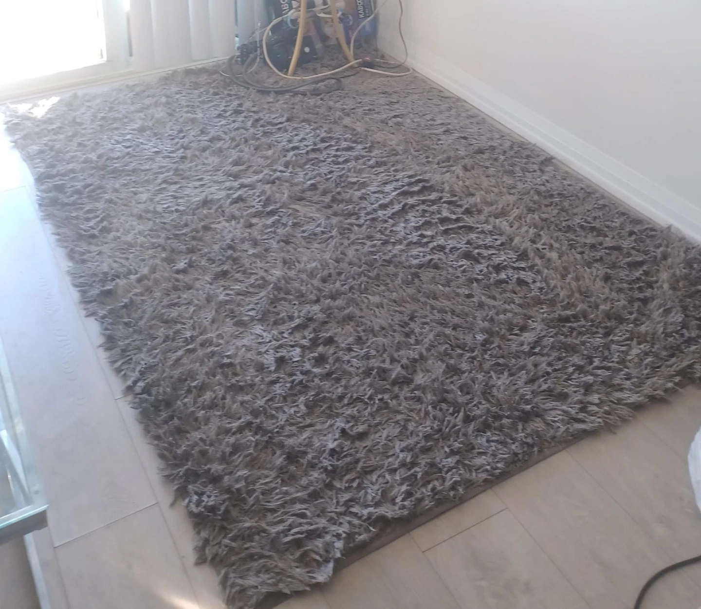 Grey Shag Area Rug - photo 2