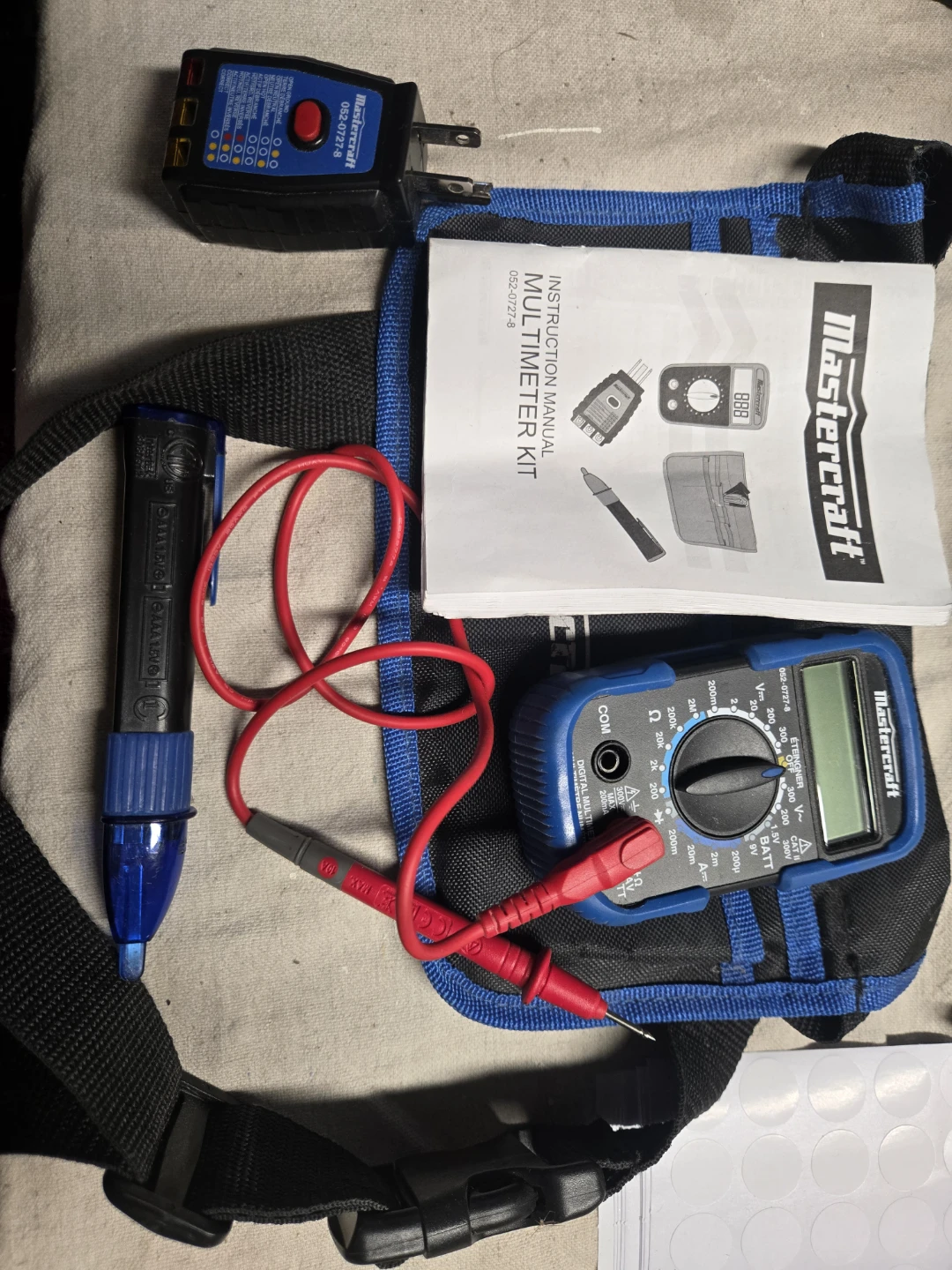 Mastercraft Multimeter Kit 052-0727-8