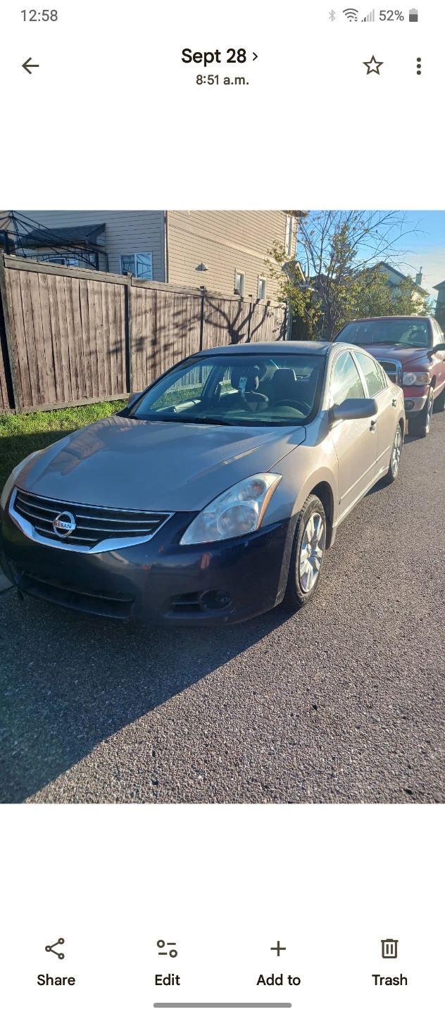 Nissan Altima 2012