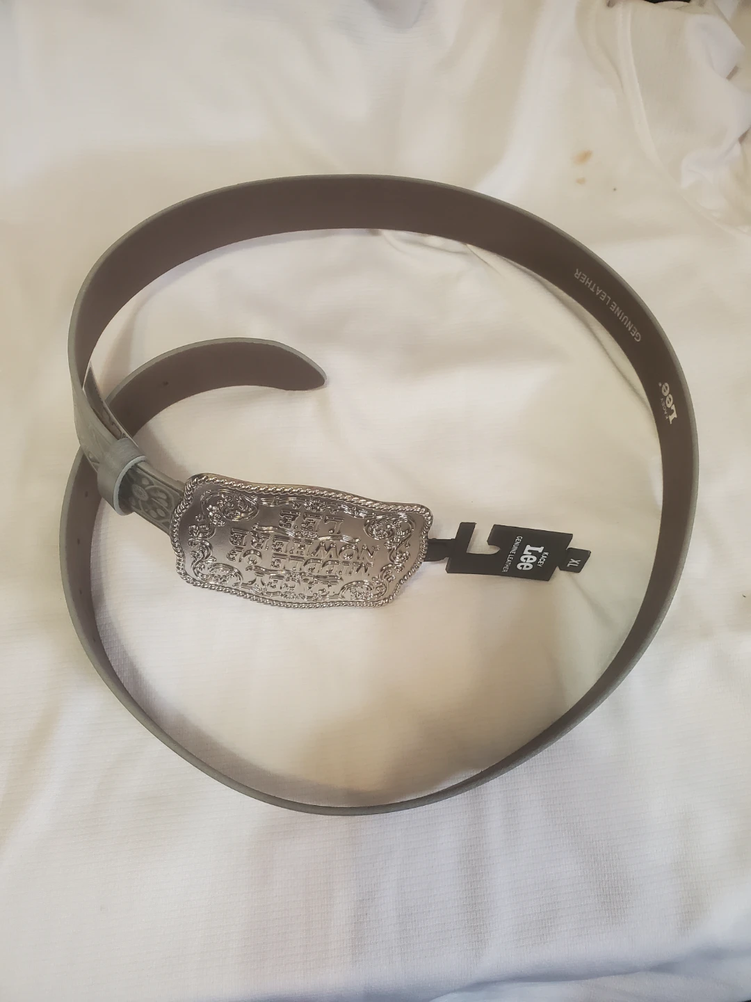 Kacey Lee Genuine Leather Belt XL - photo 3