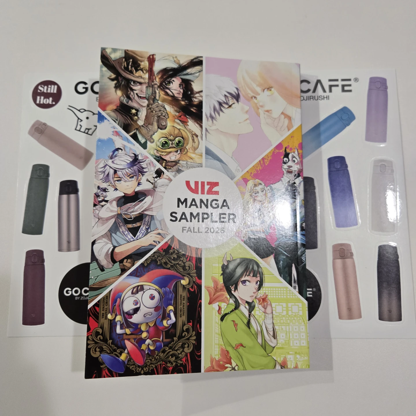 VIZ Manga Sampler Fall 2026 and Zojirushi Stickers - photo 4