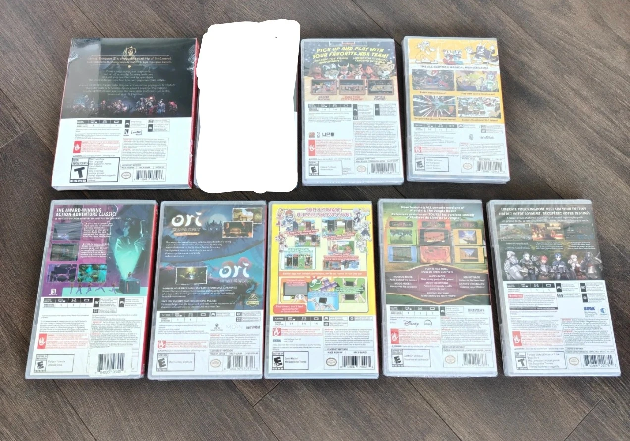 Nintendo Switch / Switch 2 games (new, sealed) - photo 2