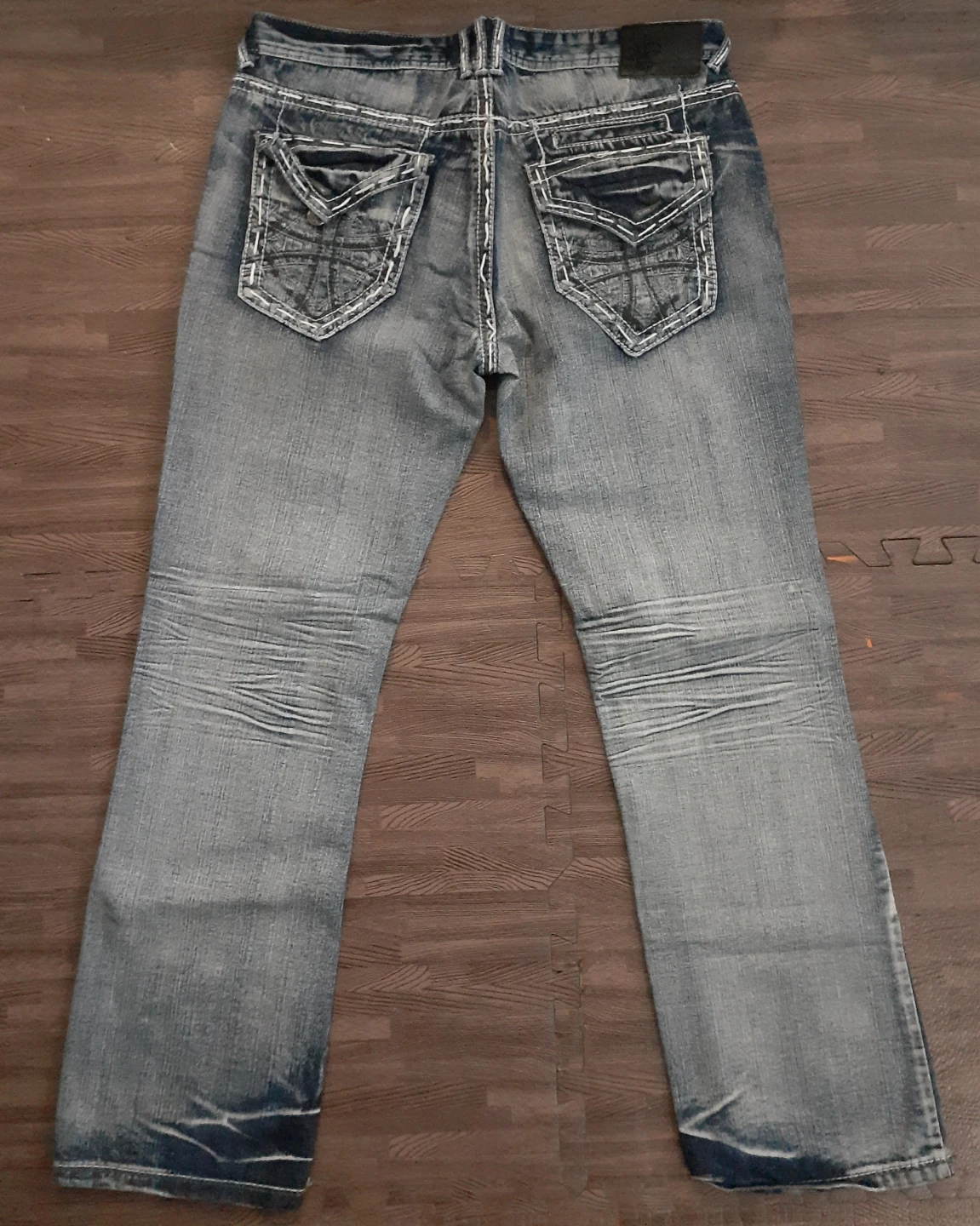 Urban Heritage Distressed Jeans 38x34 VINTAGE Y2K - photo 2