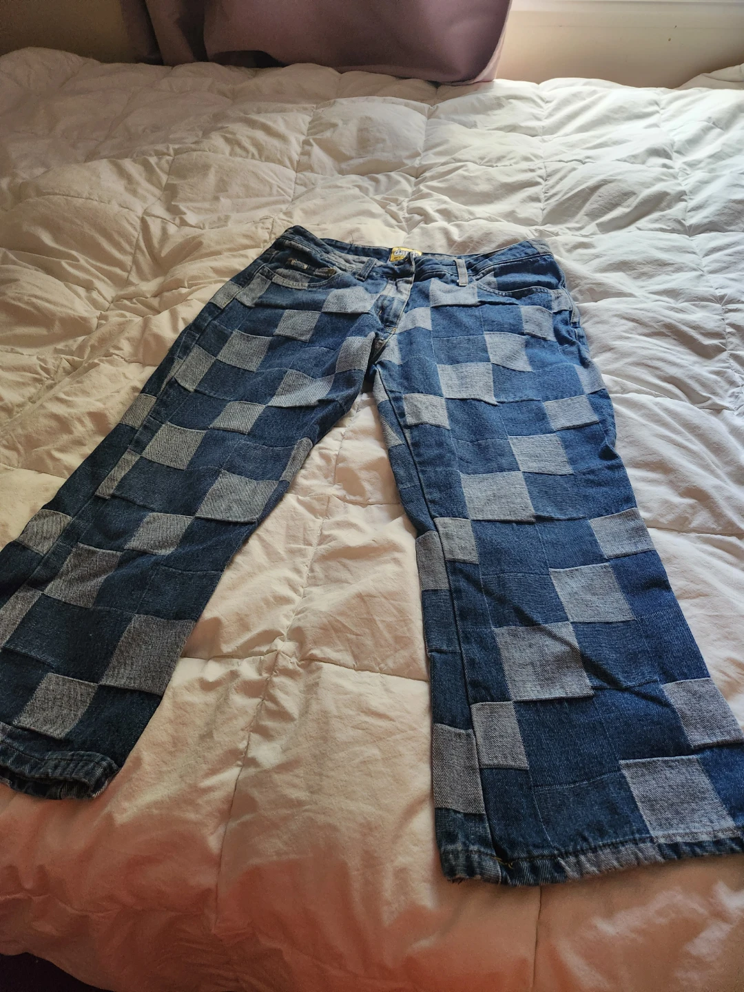VINTAGE DAWLS PATCHWORK JEAN CAPRIS - photo 3