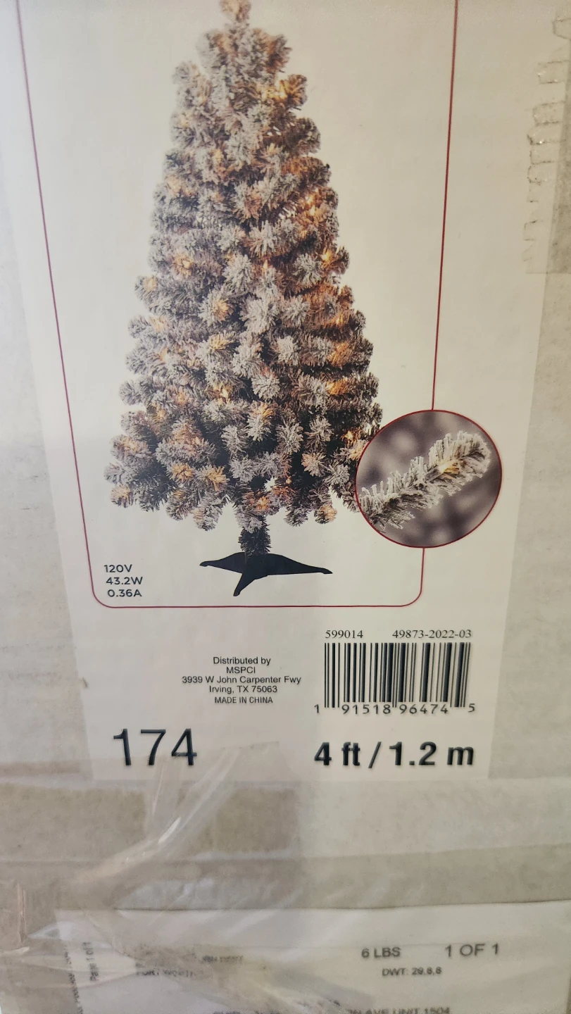 4 ft Artificial Christmas Tree
