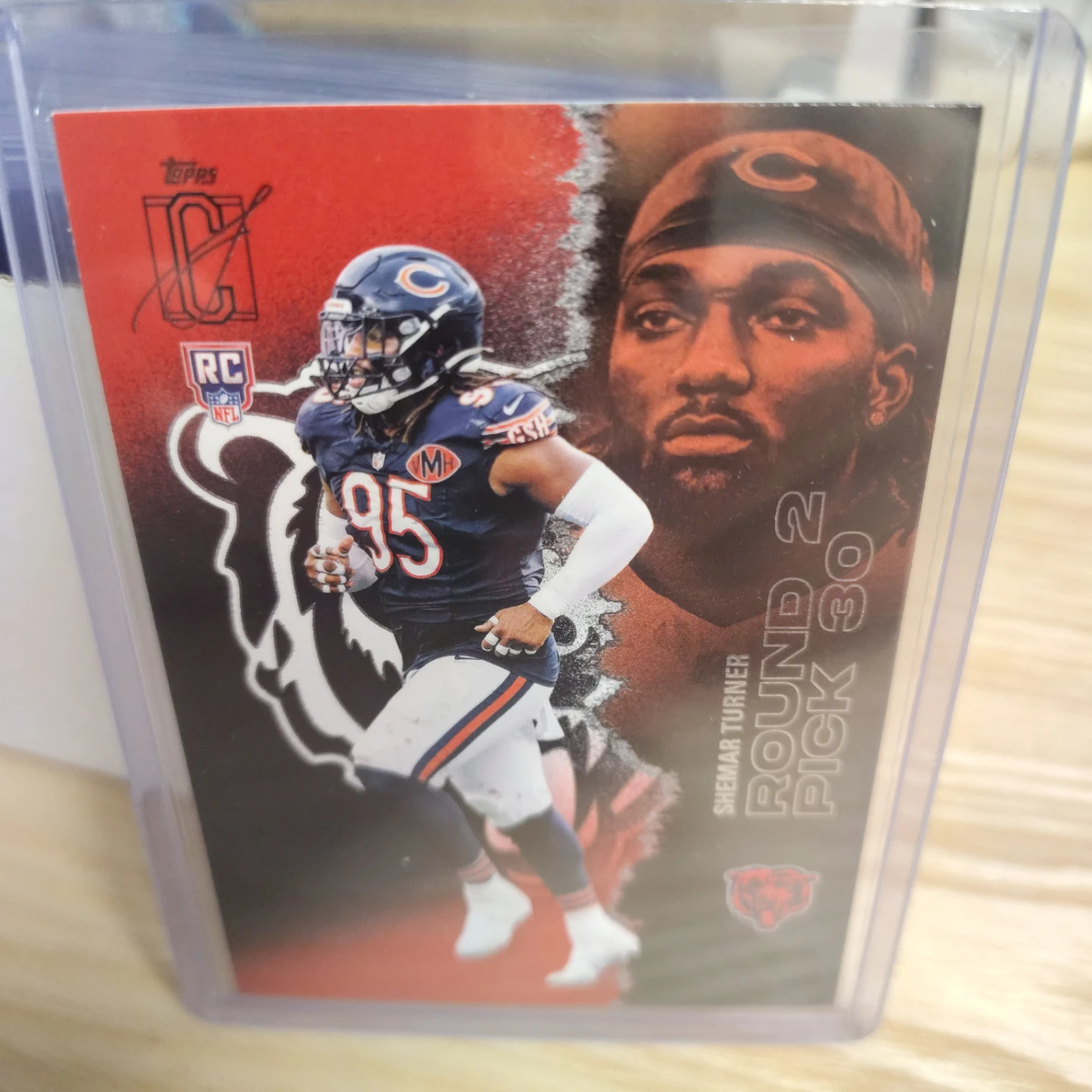 4 Cards Chicago Bears NFL - photo 5