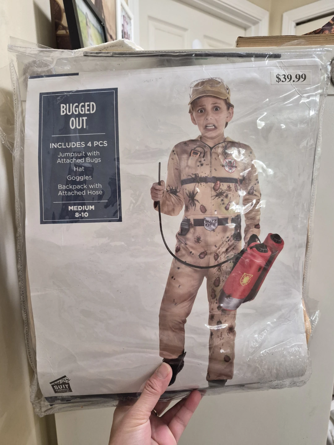 Bugged Out Costume Size Medium 8-10