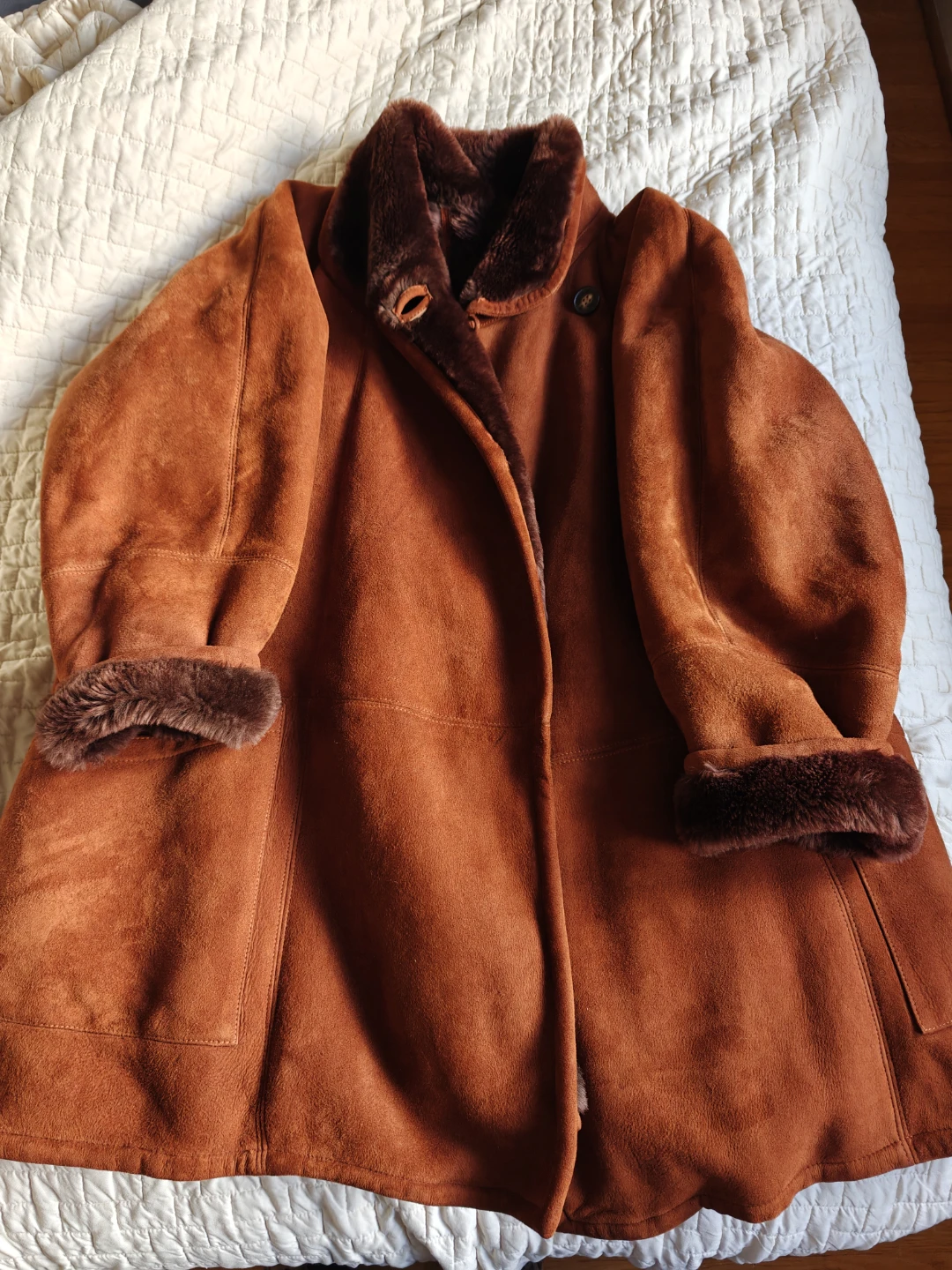 Spanish Lamb Shearling Coat