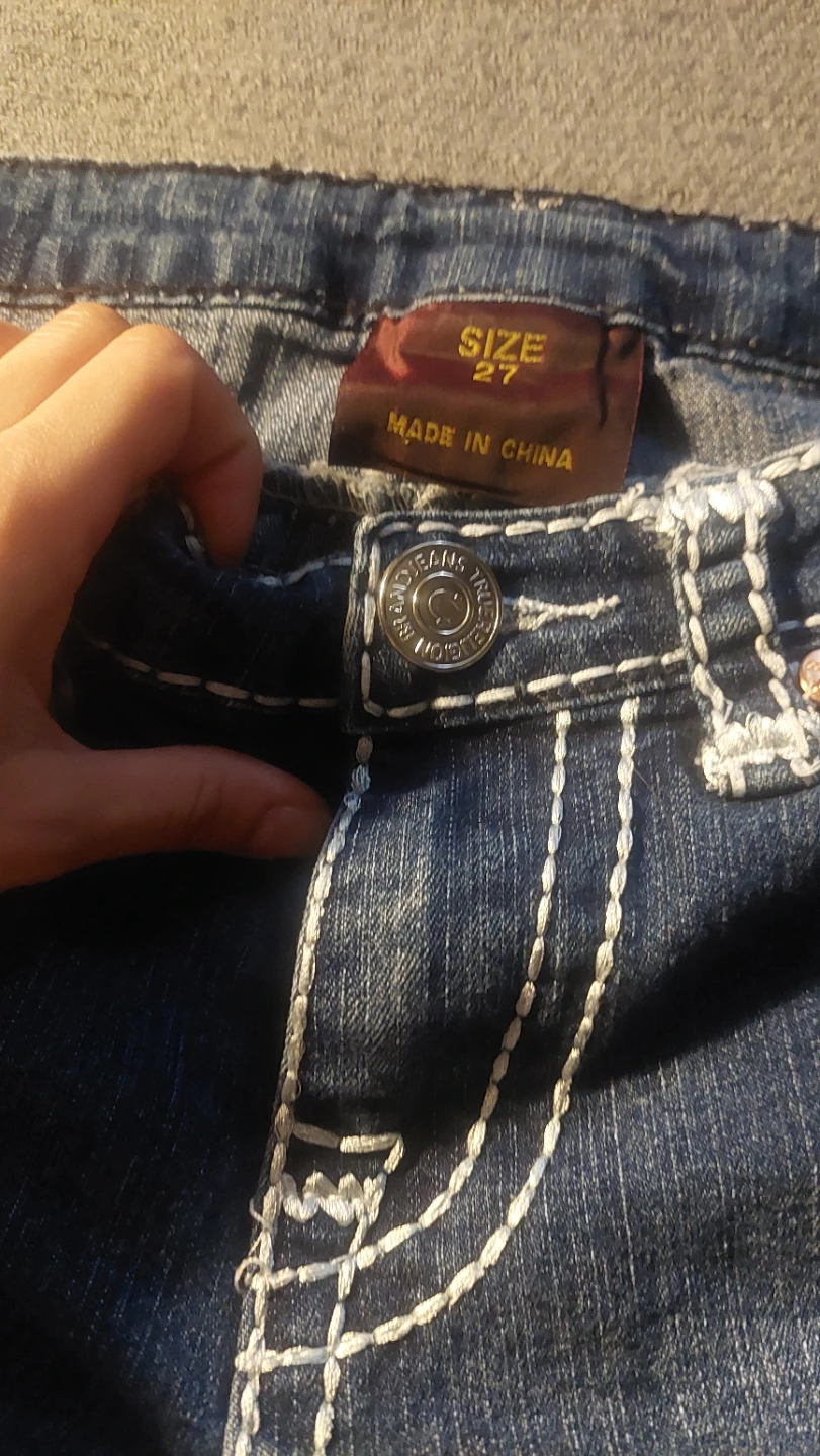 True Religion Joey Jeans capris Size 27 - photo 2