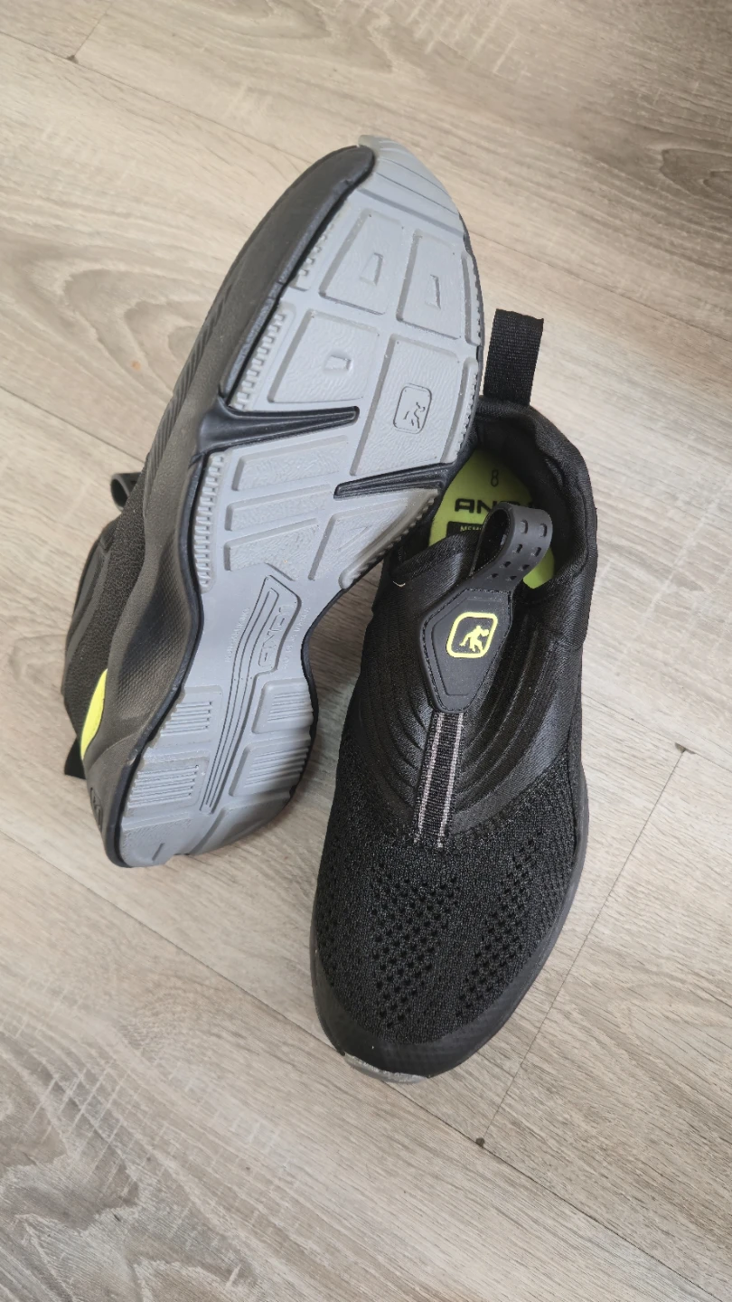 AND1 Men's Slip-On Sneakers Black Size 8 - photo 3