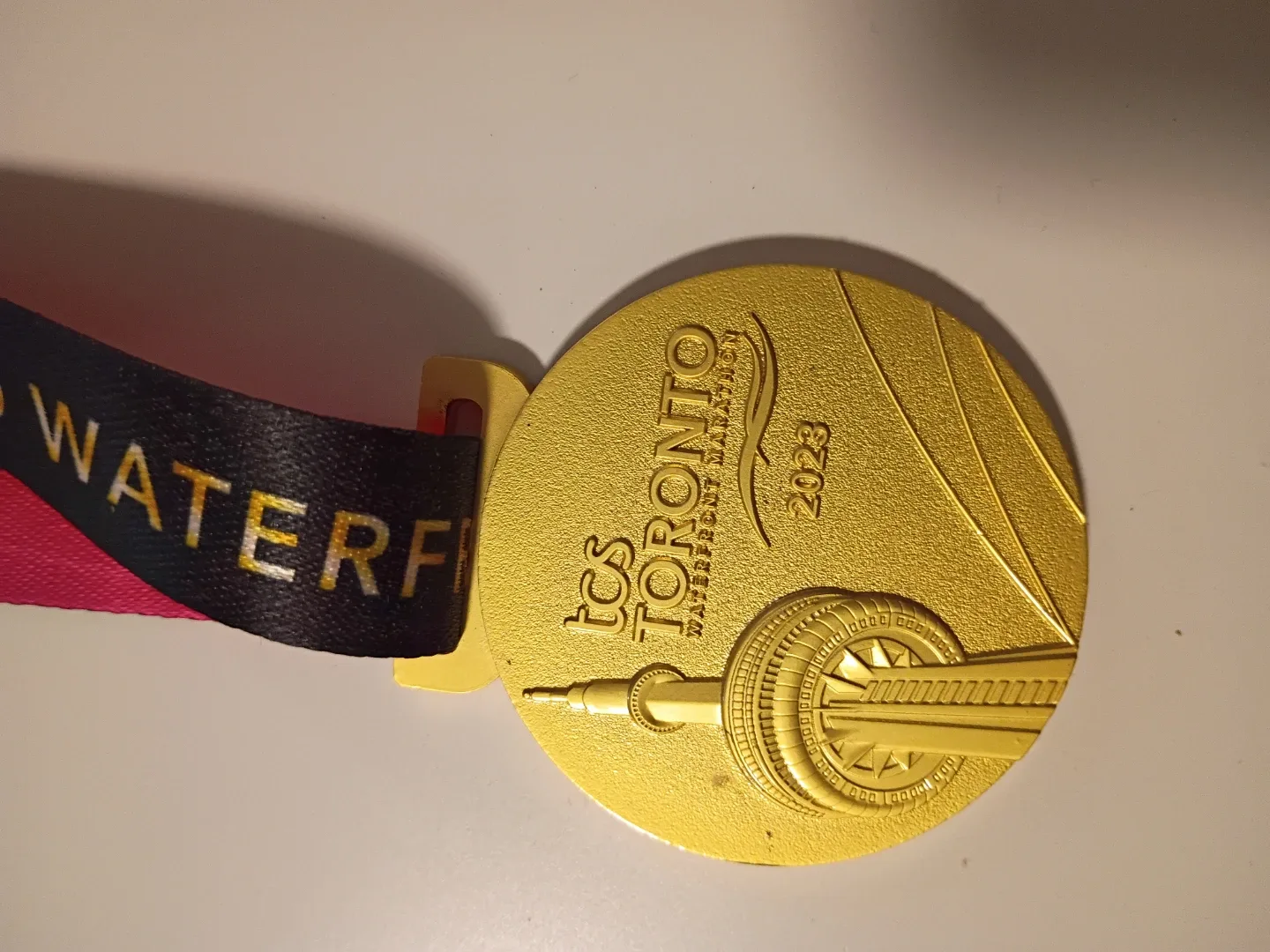 2023 TCS Toronto Waterfront Marathon 5K Medal