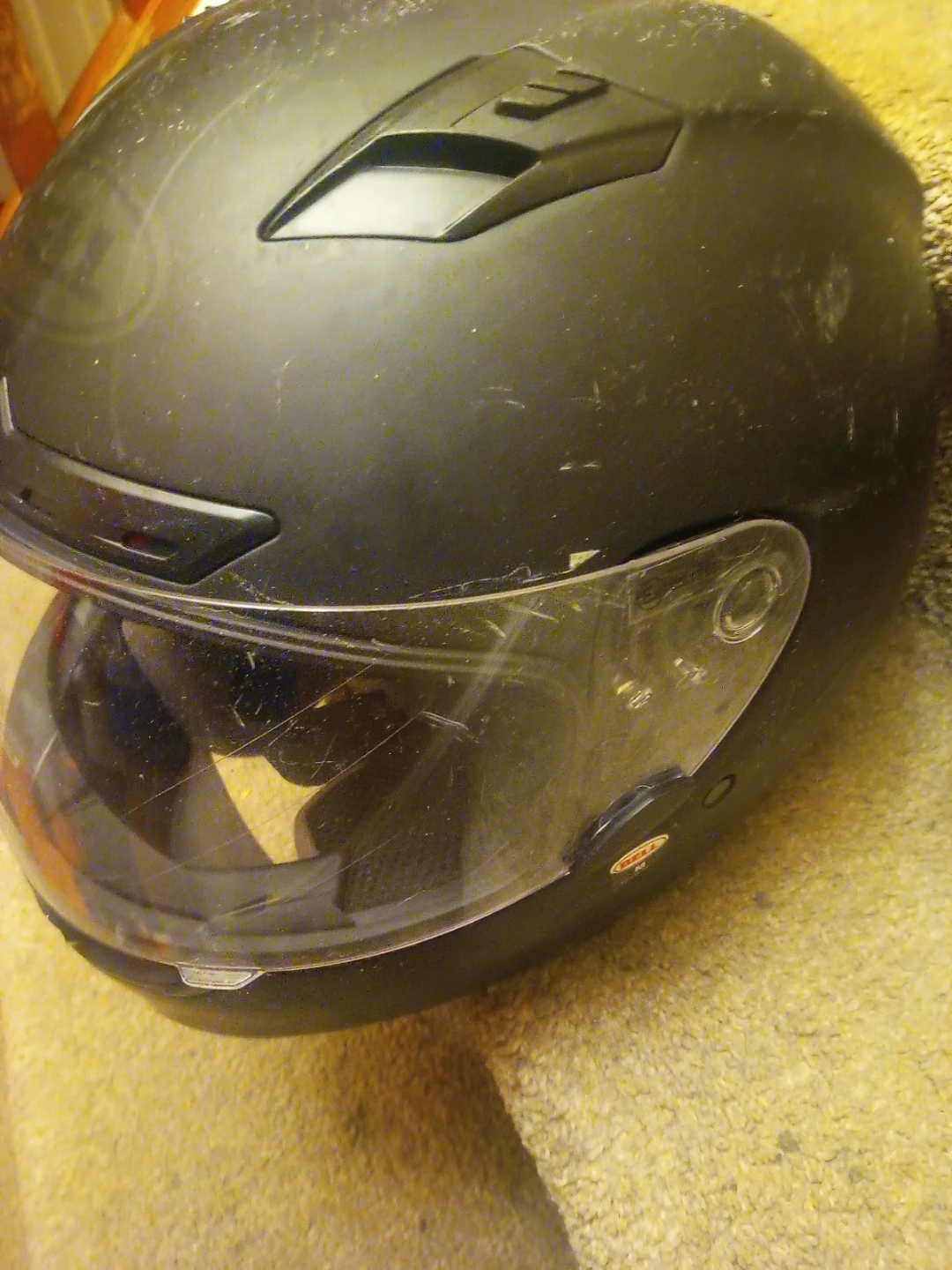 Bell Motorcycle Helmet - Matte Black - photo 3