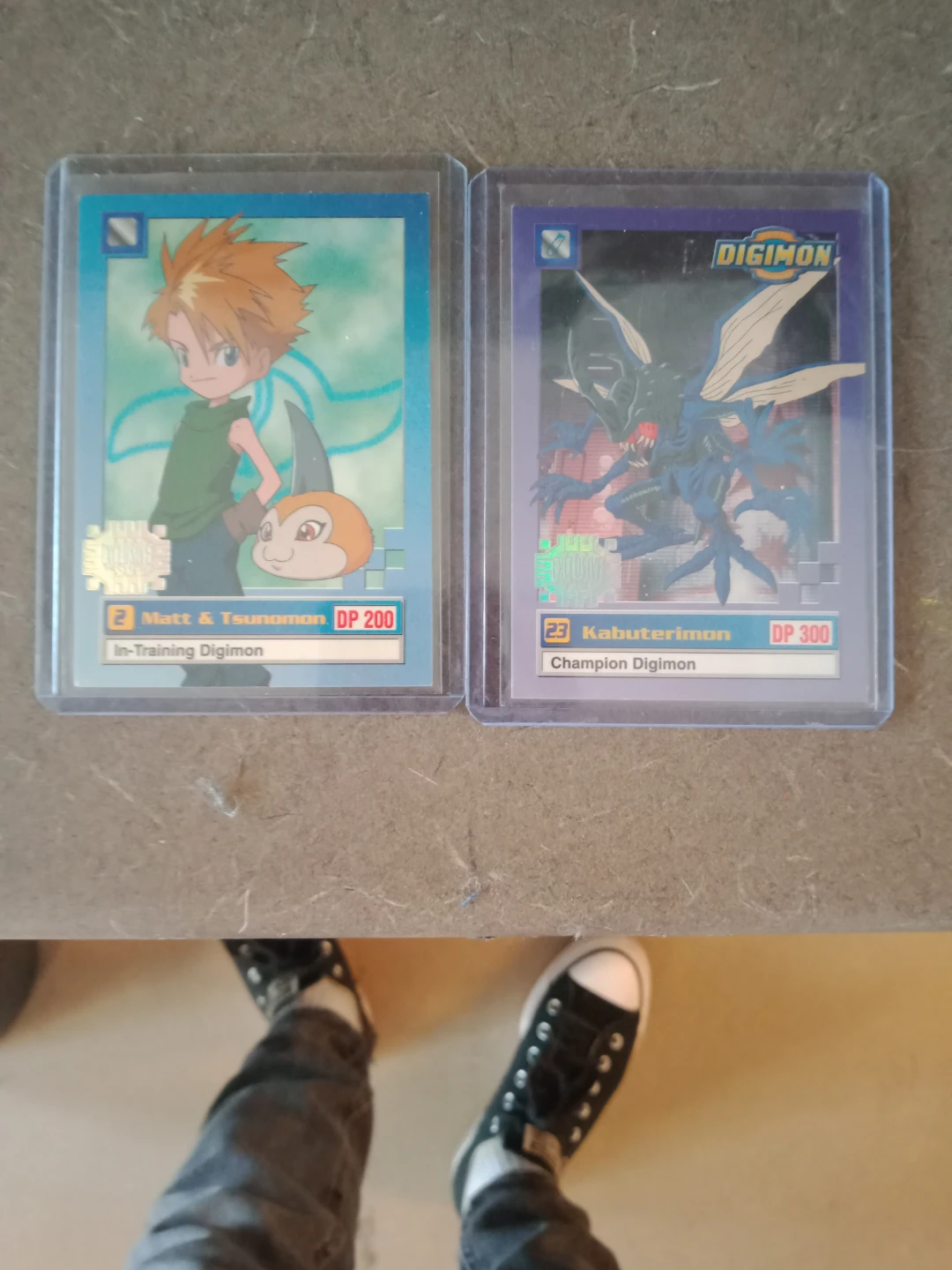 Digimon Trading Cards - Matt & Tsunomon and Kabuterimon