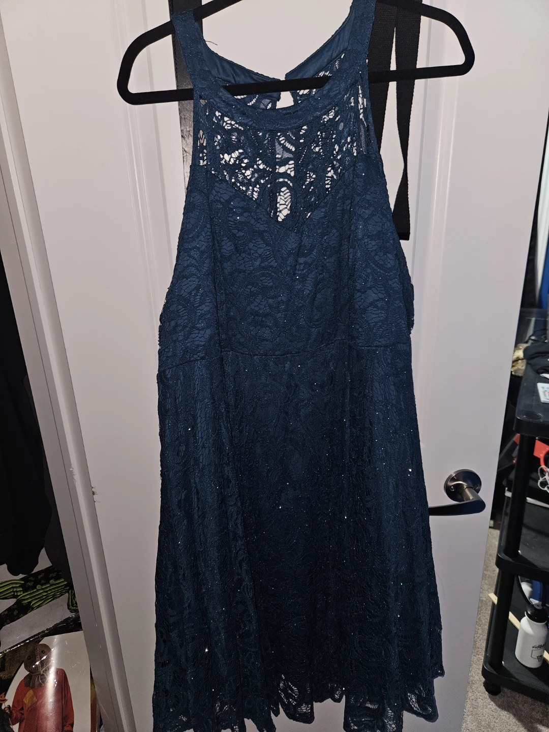 Torrid Teal Lace Dress