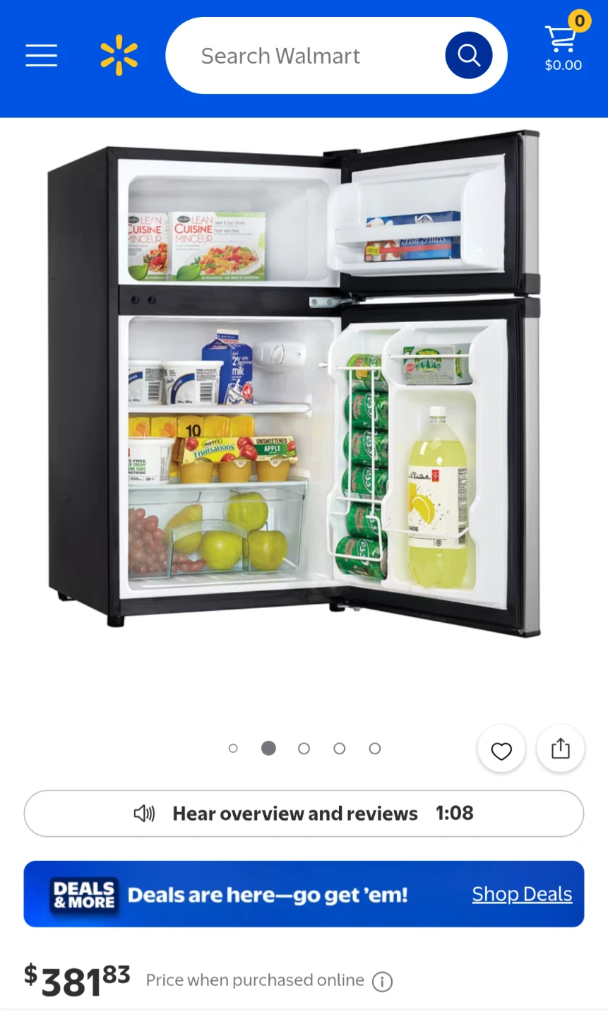 Danby Designer Stainless Steel Mini Fridge - photo 2