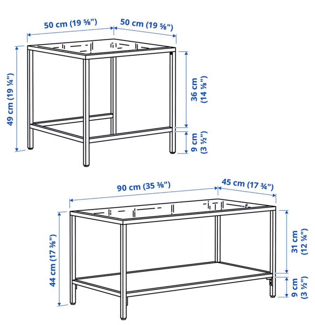 Nesting coffee table set - photo 4
