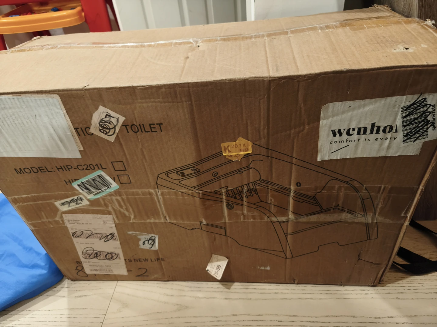 Wenhome Automatic Self-Cleaning Cat Litter Box