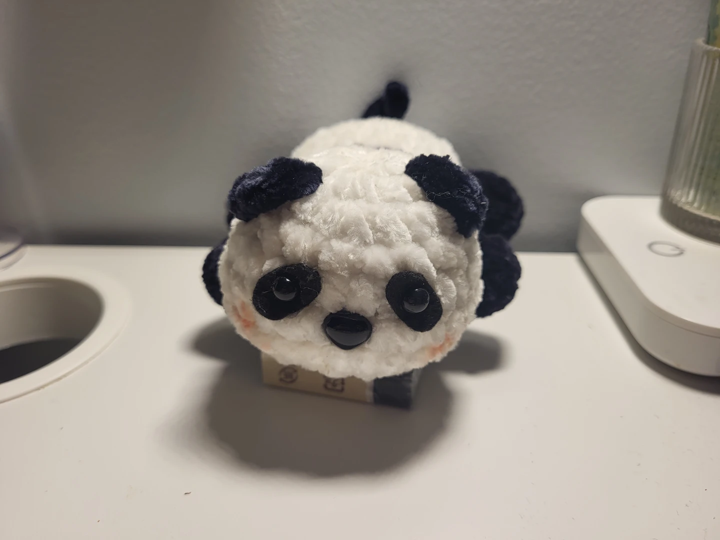 Handmade Crochet Panda Plushie