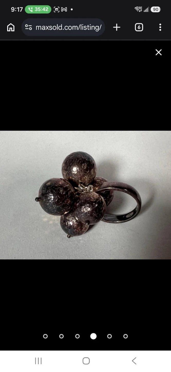Birks Sterling Silver and Gold Ring - photo 4