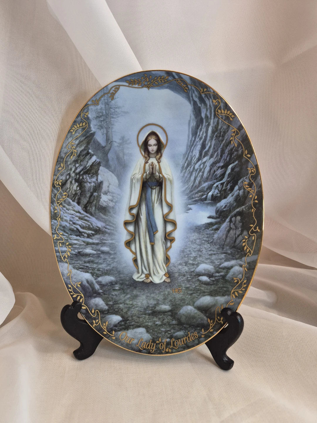 Our Lady of Lourdes Collector Plate