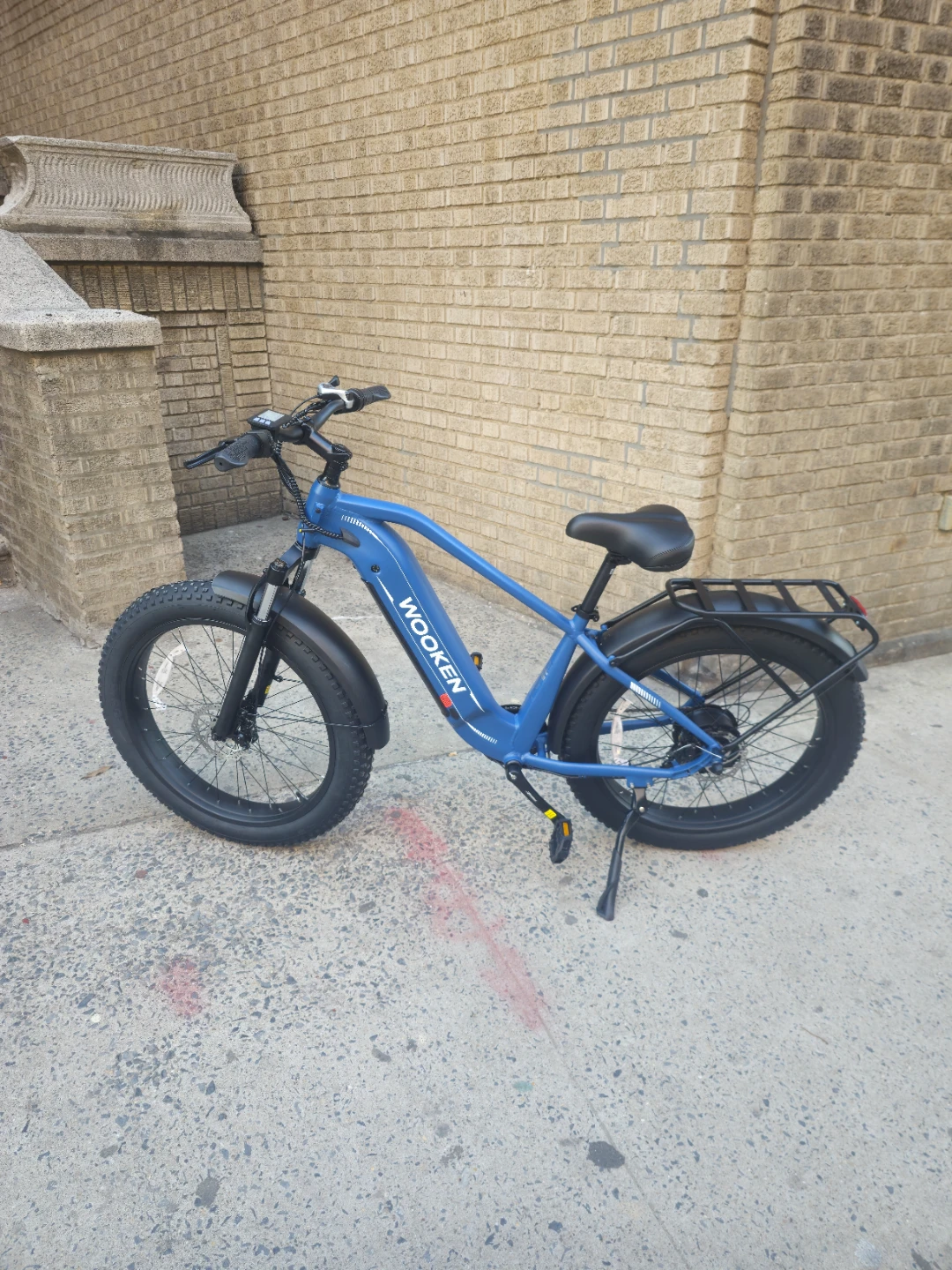 Wooken Blue Electric Fat Tire Bike