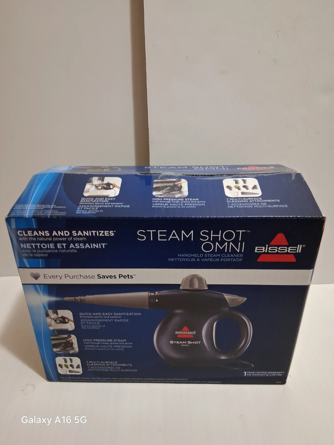 Bissell Steam Shot Omni Handheld Steam Cleaner - photo 5