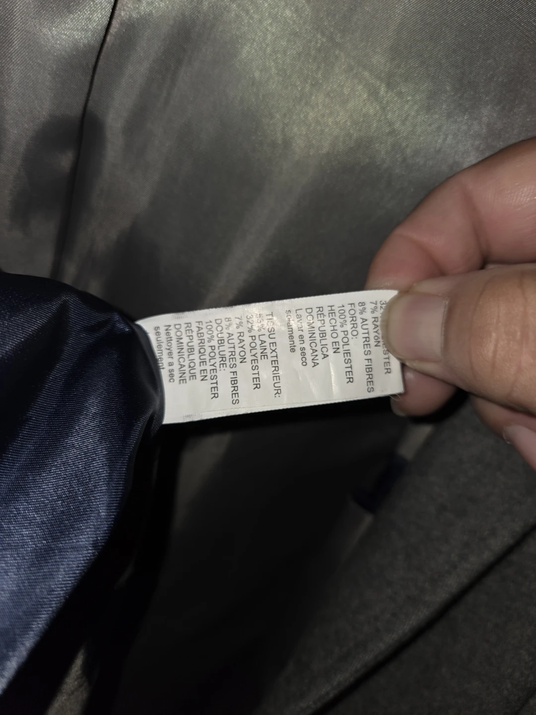 Nautica Long Sports Peacoat in a Men's 52R/ 3XL - photo 4