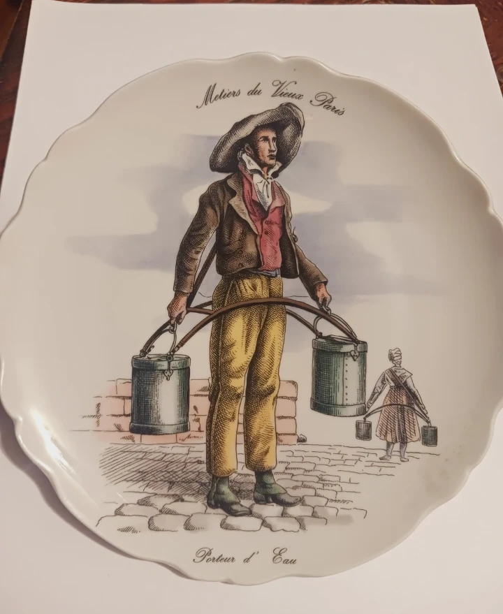 Limoges France Metiers du Vieux Paris Plate - photo 5