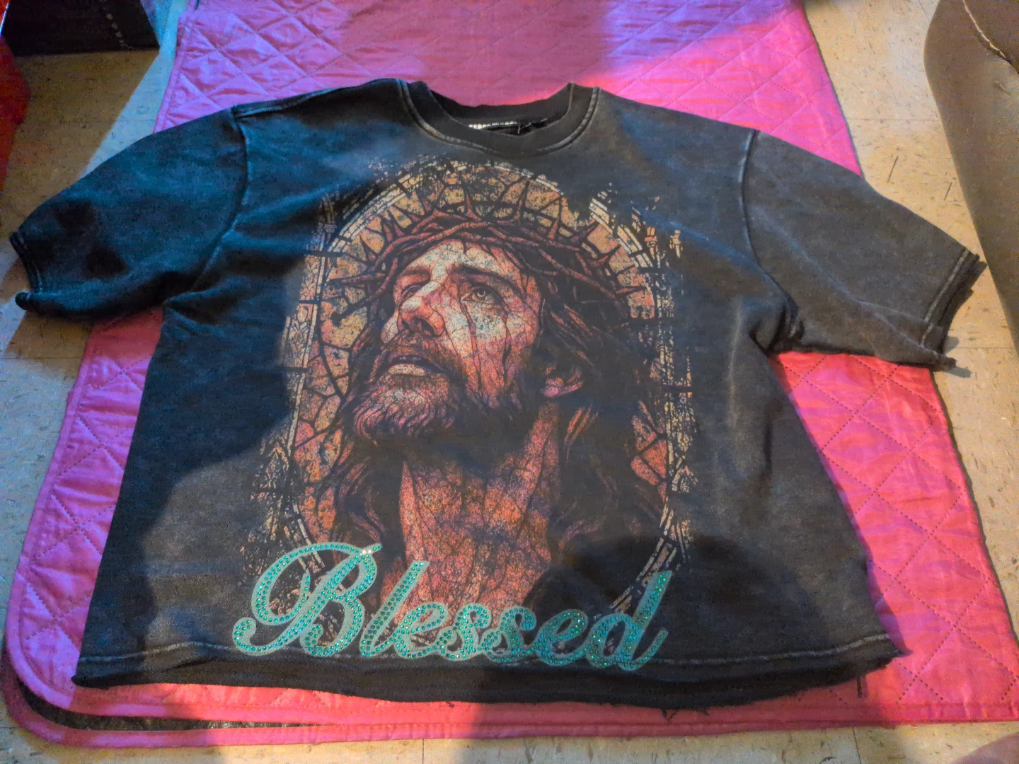 Blessed Jesus Short Sleeve Shirt
