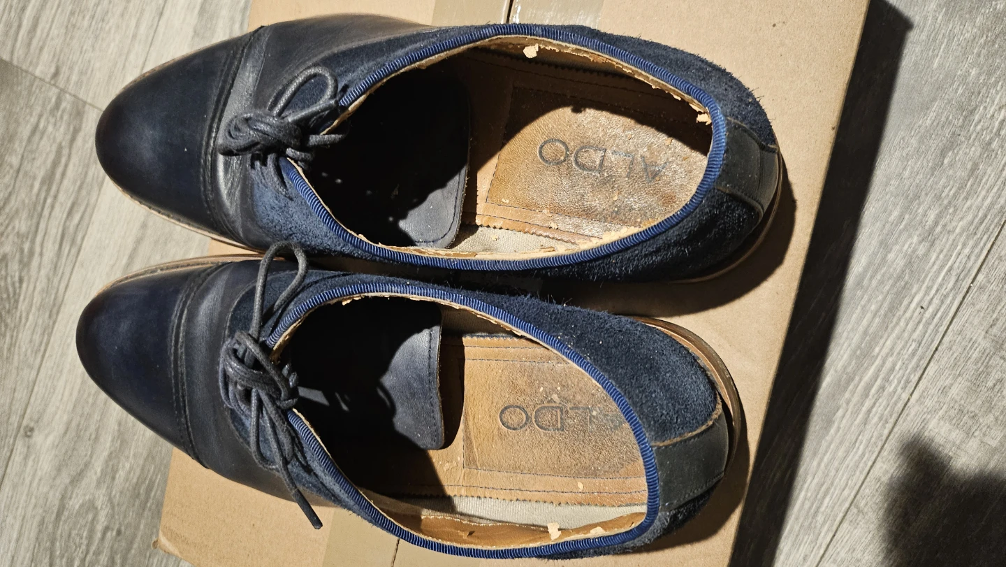 Aldo Navy Dress Shoes - photo 4