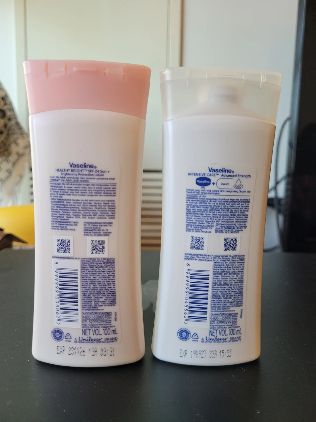 Two Vaseline Body Lotions 100ml - photo 2