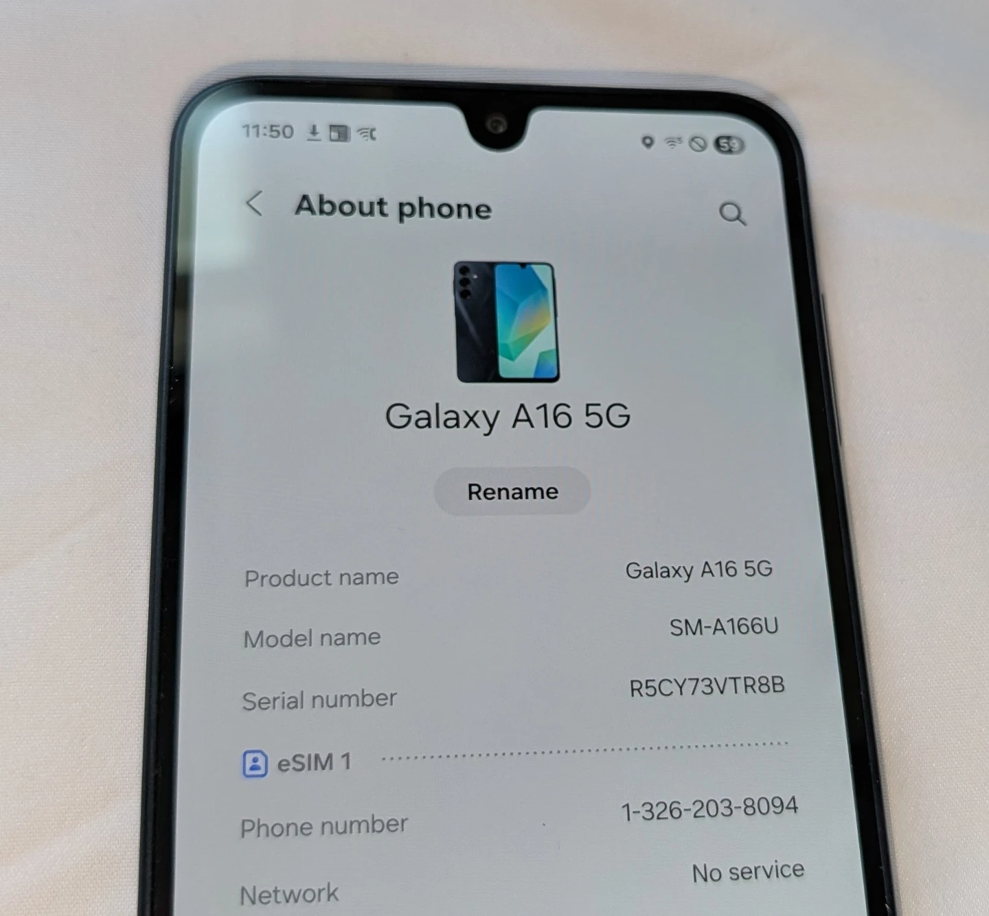 Samsung Galaxy A16 5G 128GB CRICKET Phone - photo 2