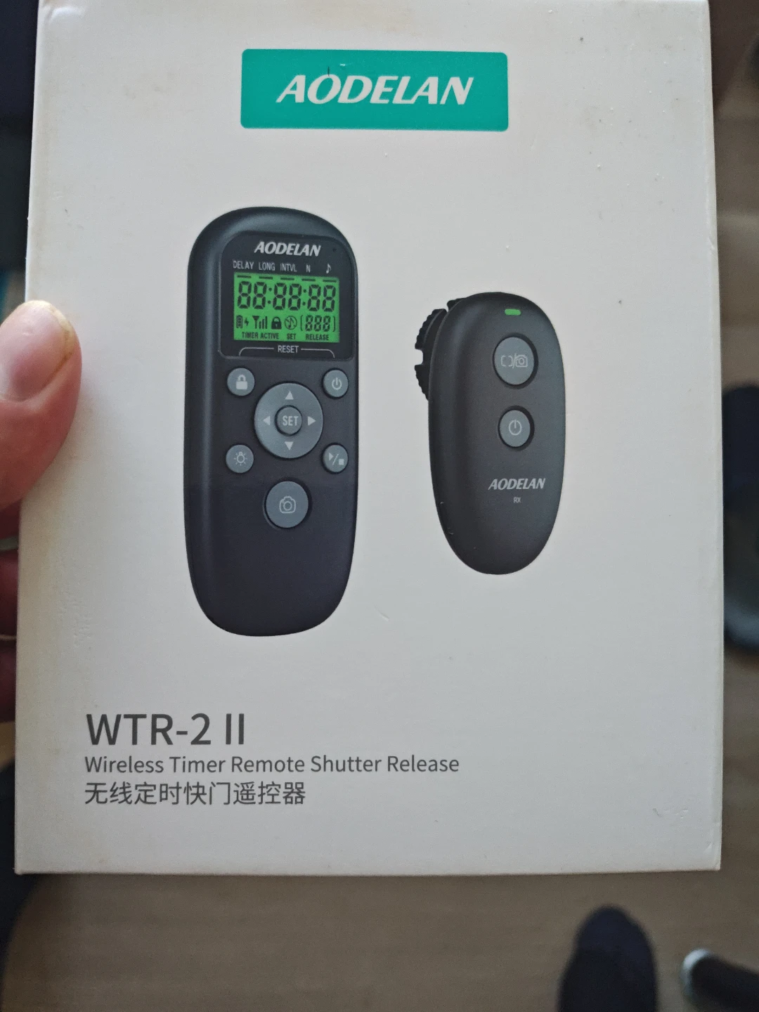 Aodelan WTR-2 II Wireless Timer Remote Shutter Release