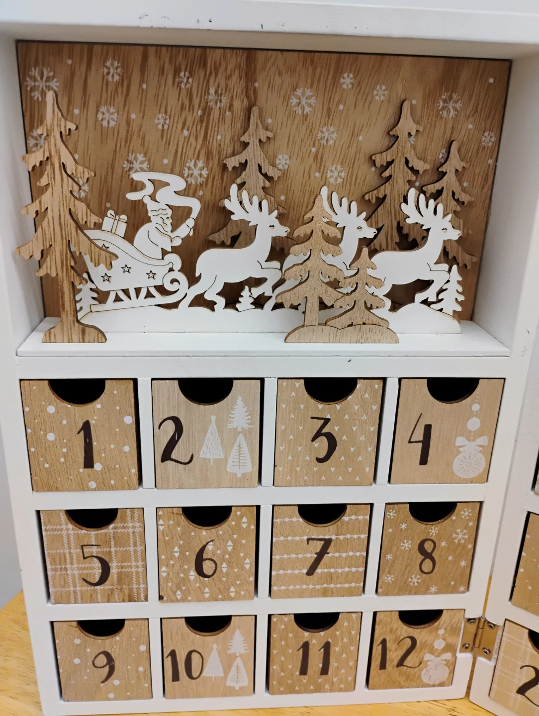 Wooden Christmas Advent Calendar - photo 4
