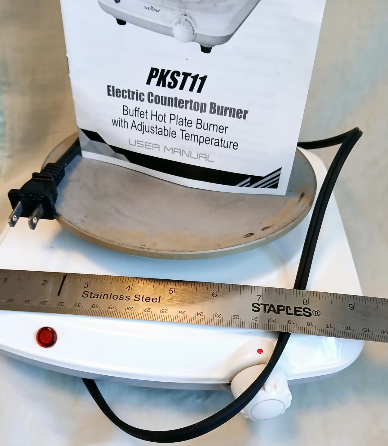 Nutrichef PKST11 Electric Countertop Burner