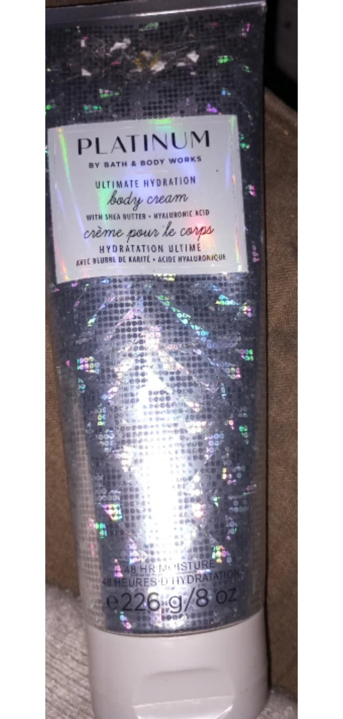 Bath & Body Works Platinum Body Cream