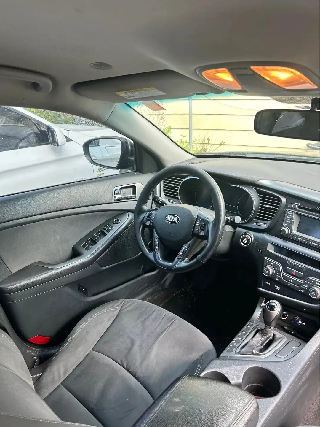 Kia Optima Hybrid Black Sedan