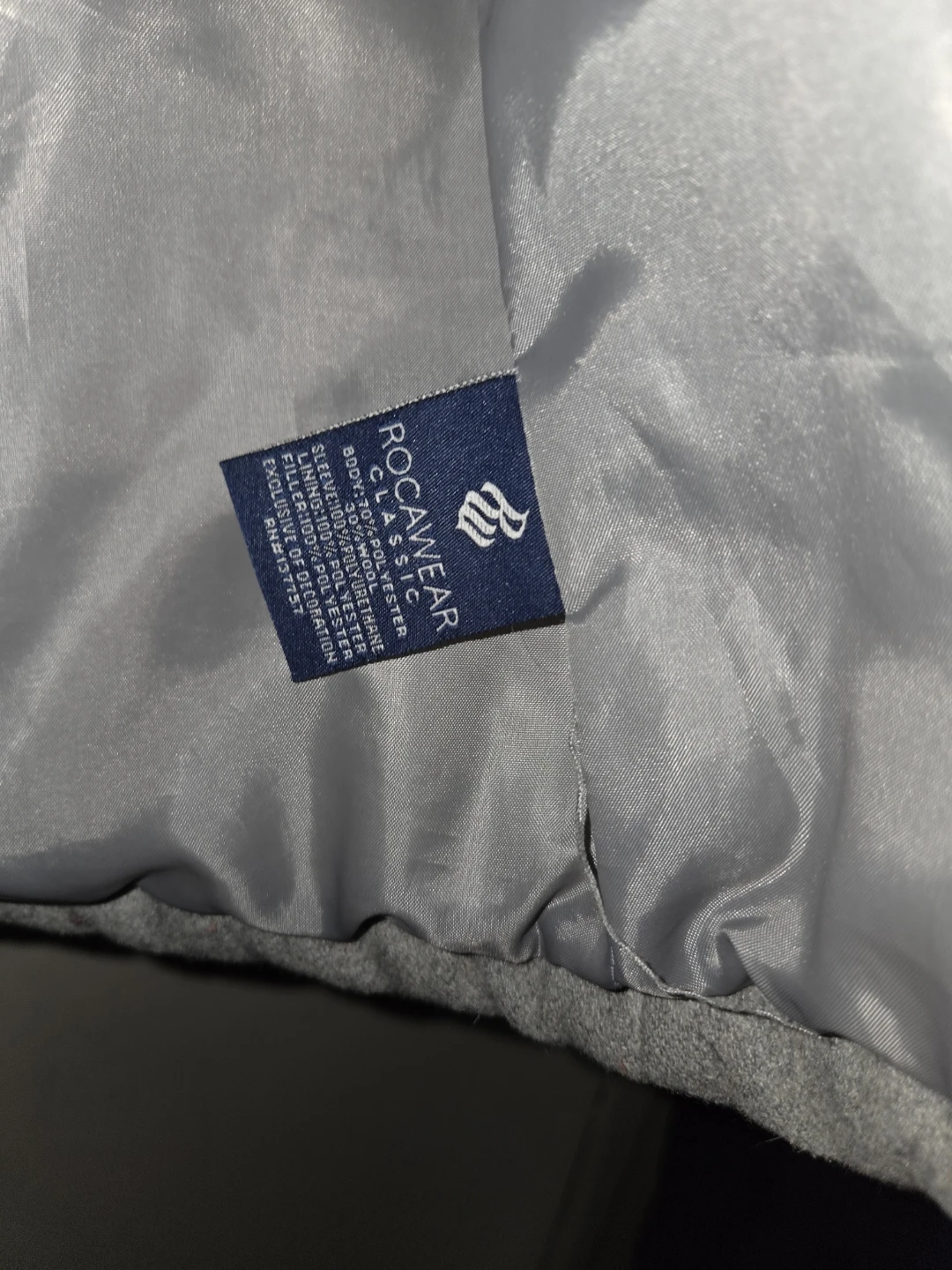 Rocawear Varsity Wool & Faux Leather Jacket in a Men's XL - photo 4