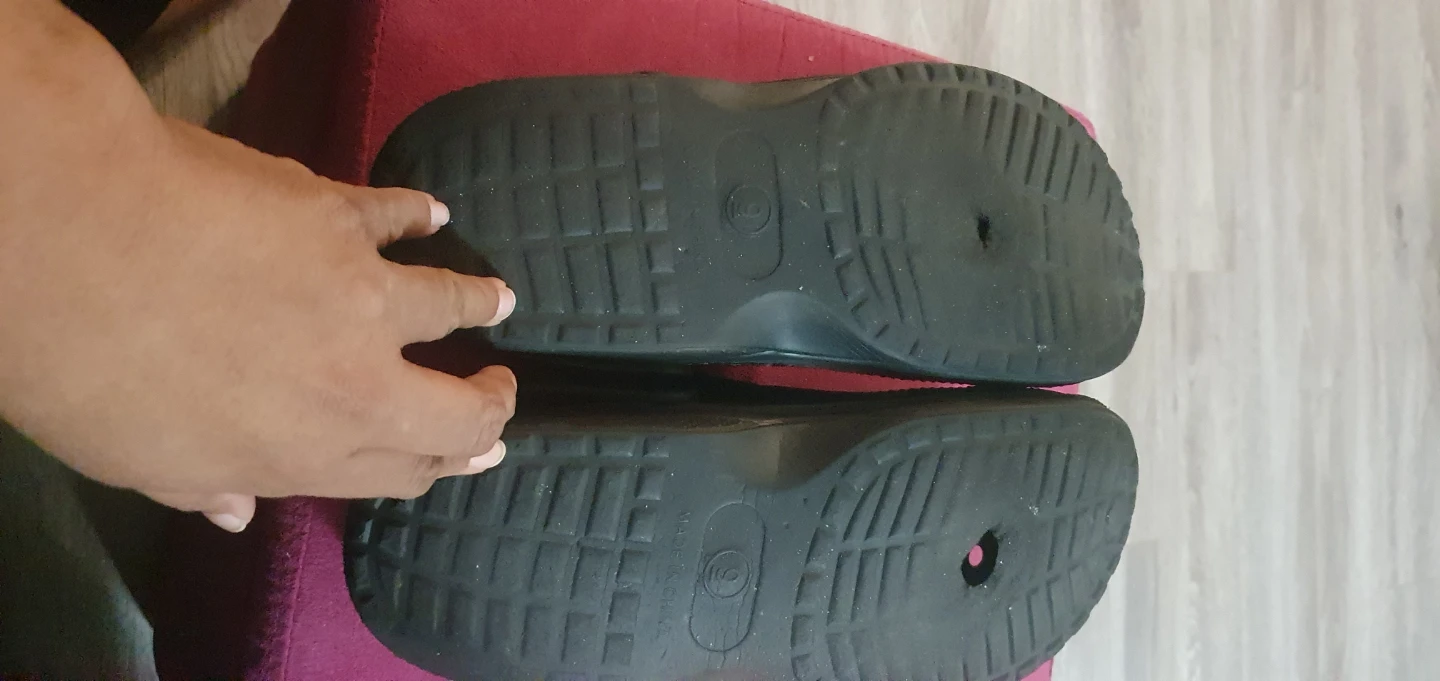 Black Clog Sandals Size 9 - photo 3