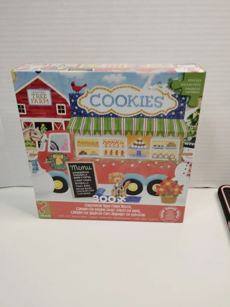 Ceaco 300 Piece Christmas Tree Farm Truck Puzzle - photo 2