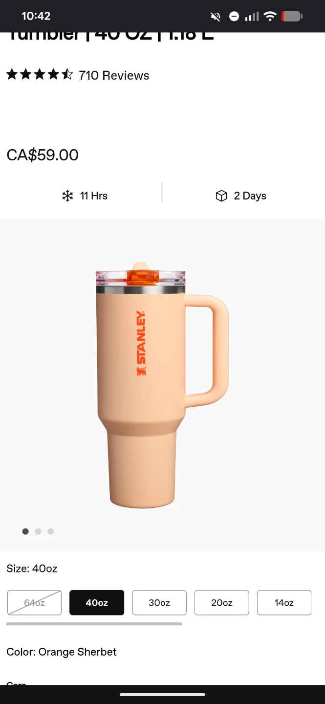 Stanley Quencher ProTour Flip Straw Tumbler 40 oz