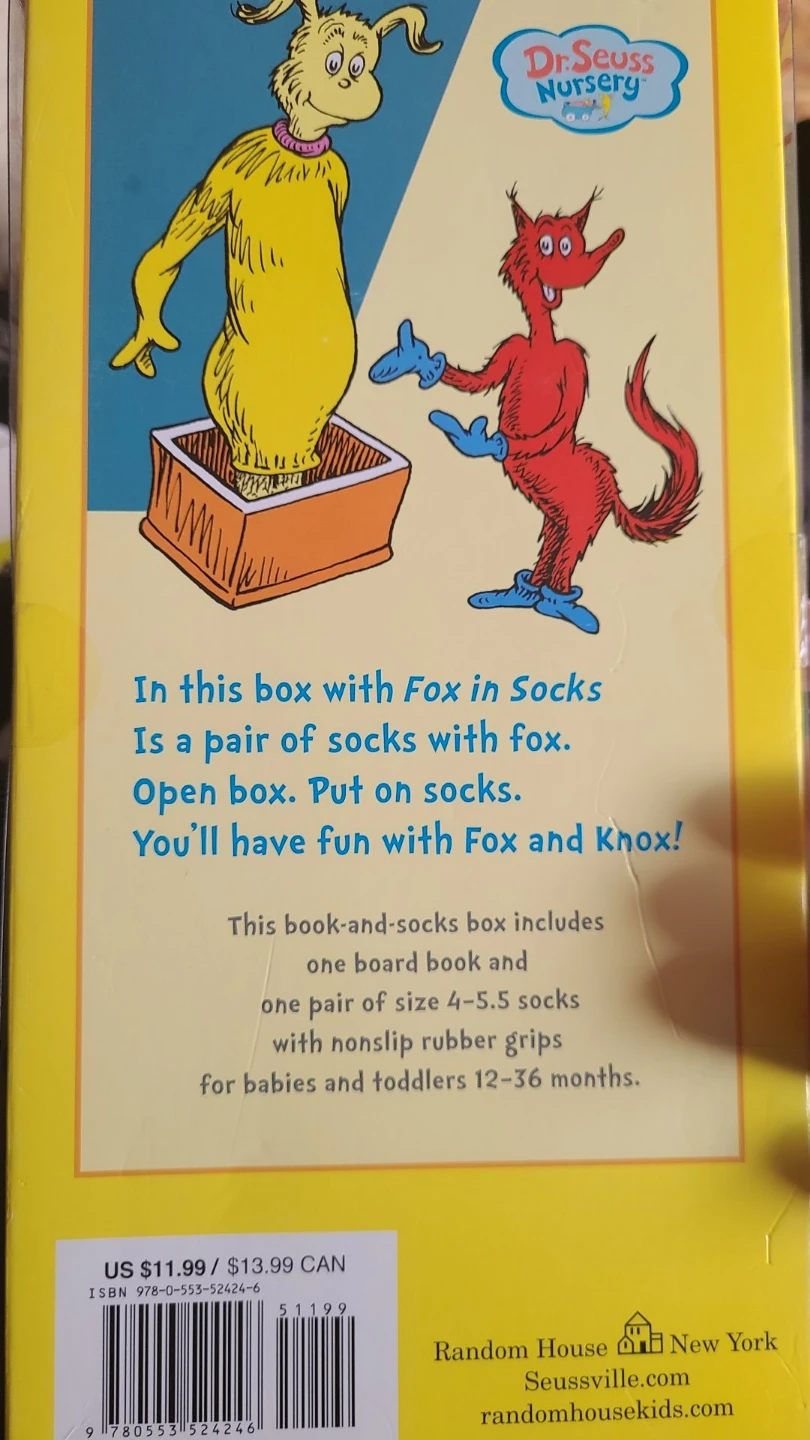 Bnib fox in socks with socks - photo 2