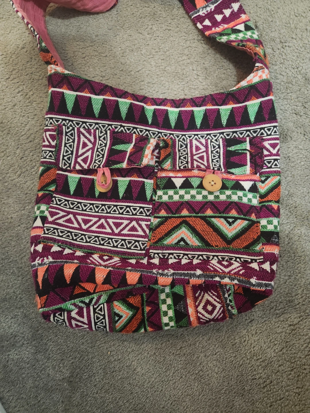 Woven Pattern Crossbody Bag - photo 2