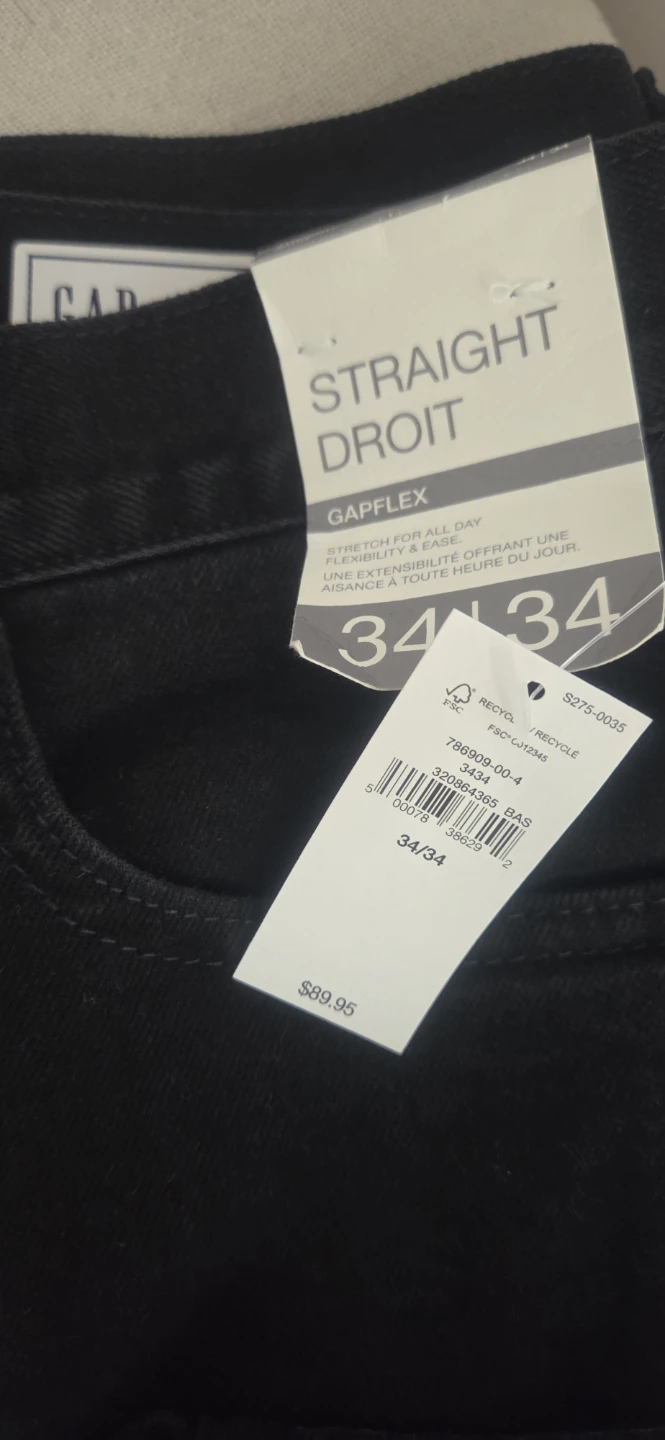 Gap GapFlex Straight Jeans 34x34 - photo 3